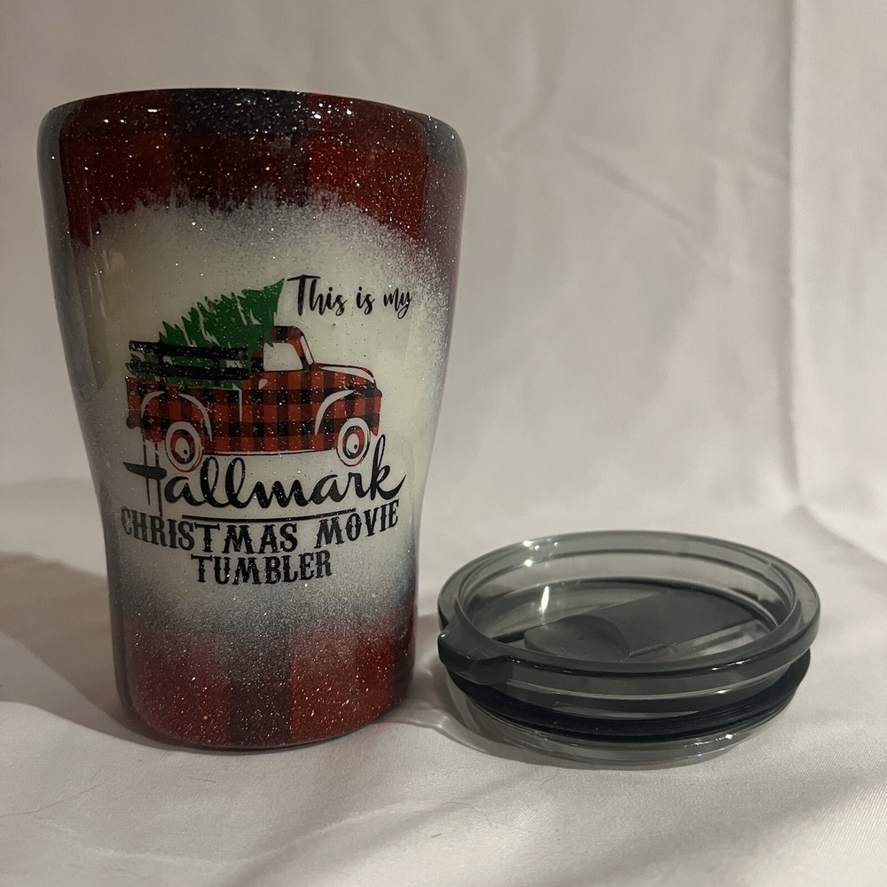 Christmas Tumbler Hallmark Movies Christmas Movie Watching‎ Tumbler